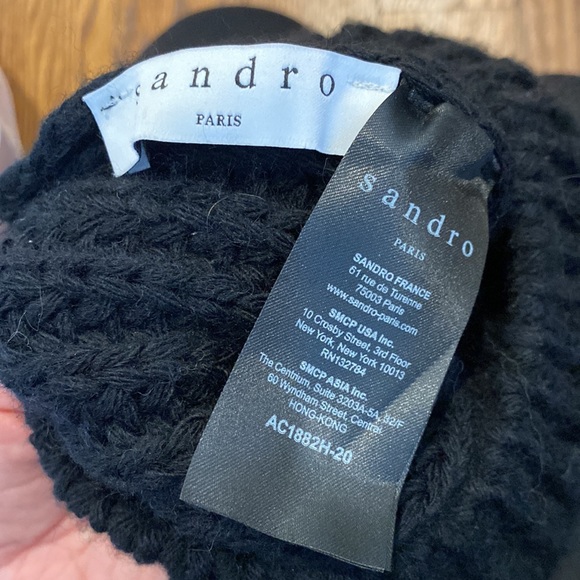 Sandro Paris Bobble Hat - Picture 3 of 3
